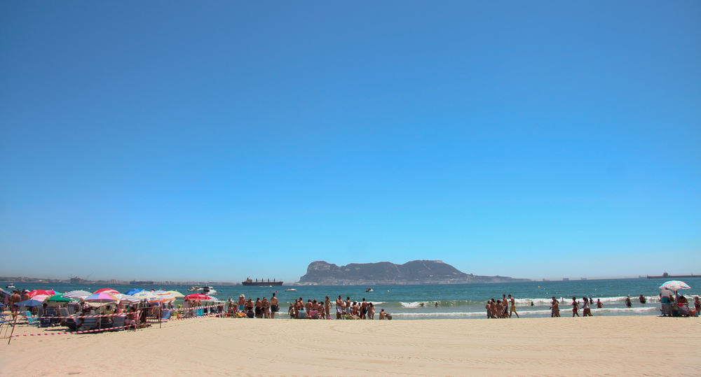 Rinconcillo stranden i Algeciras - Spanien