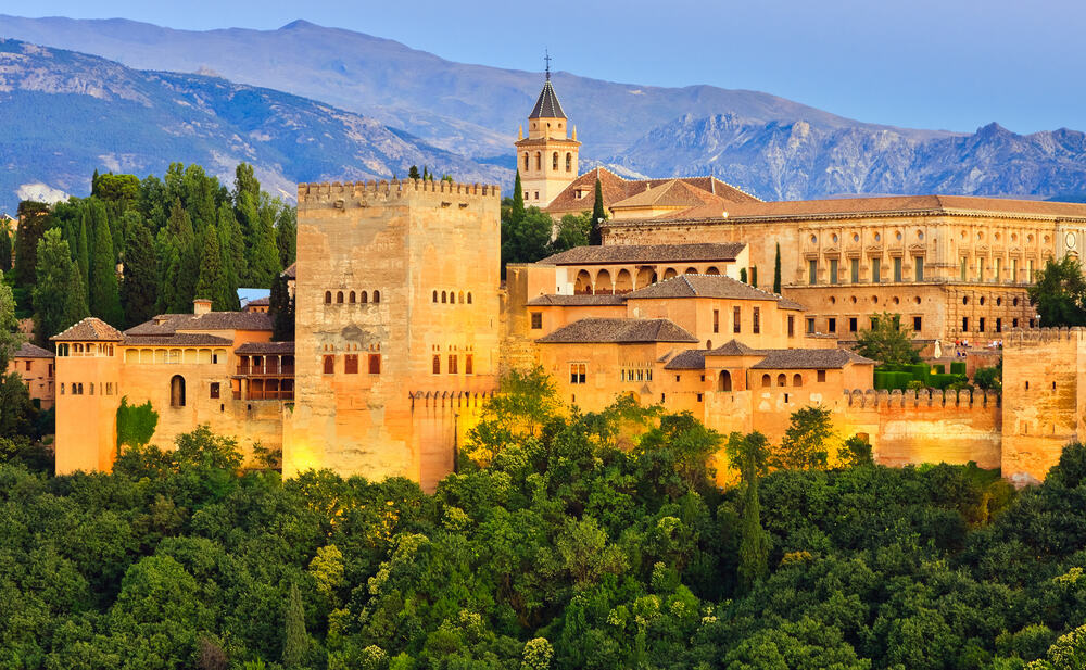 Alhambra paladset i Granada