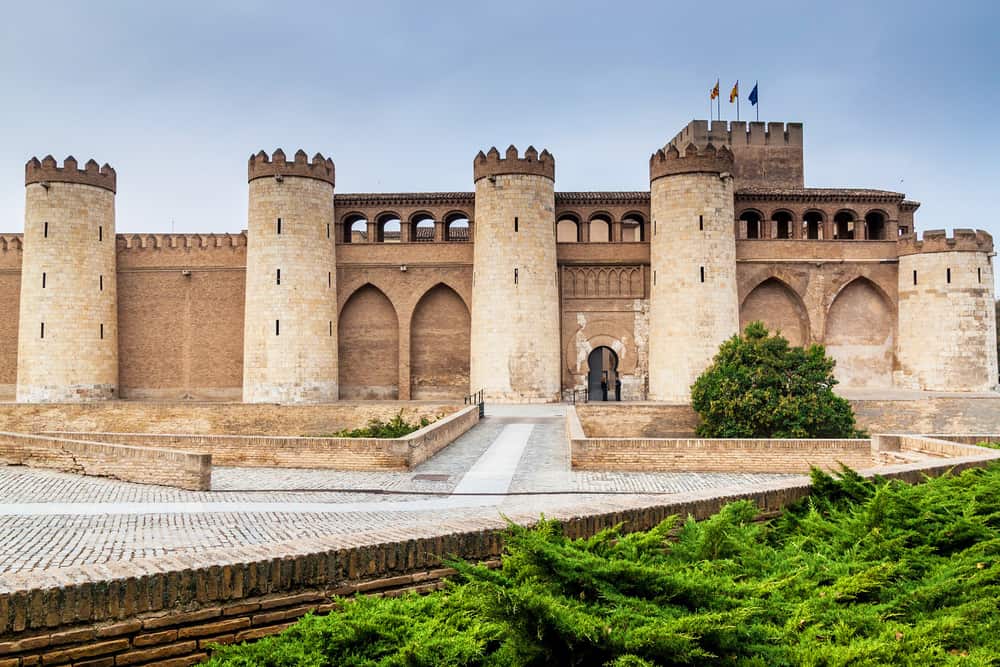 Aljaferia paladset i Zaragoza