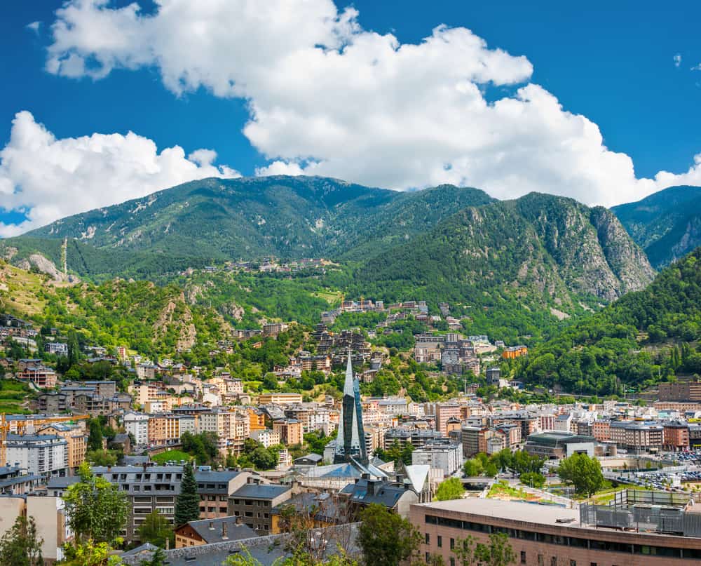 Andorra la Vella i Pyrenæerne - Spanien