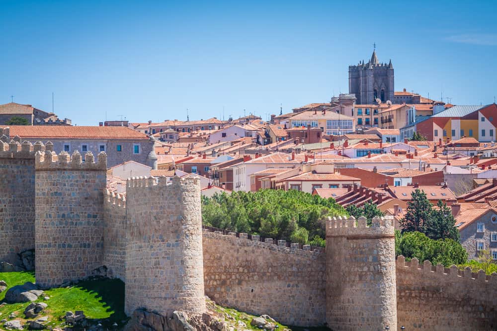 Avila i Spanien