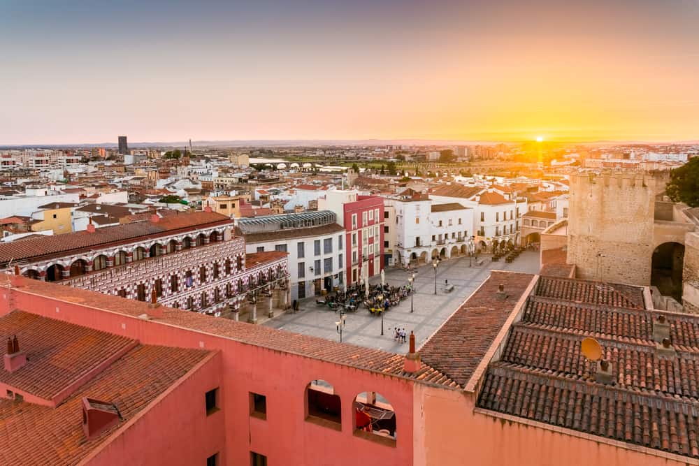 Badajoz i Extremadura - Spanien
