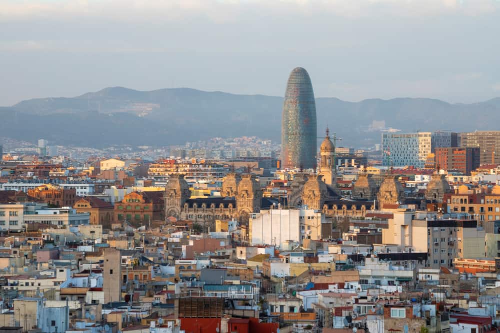 Barcelona i Spanien