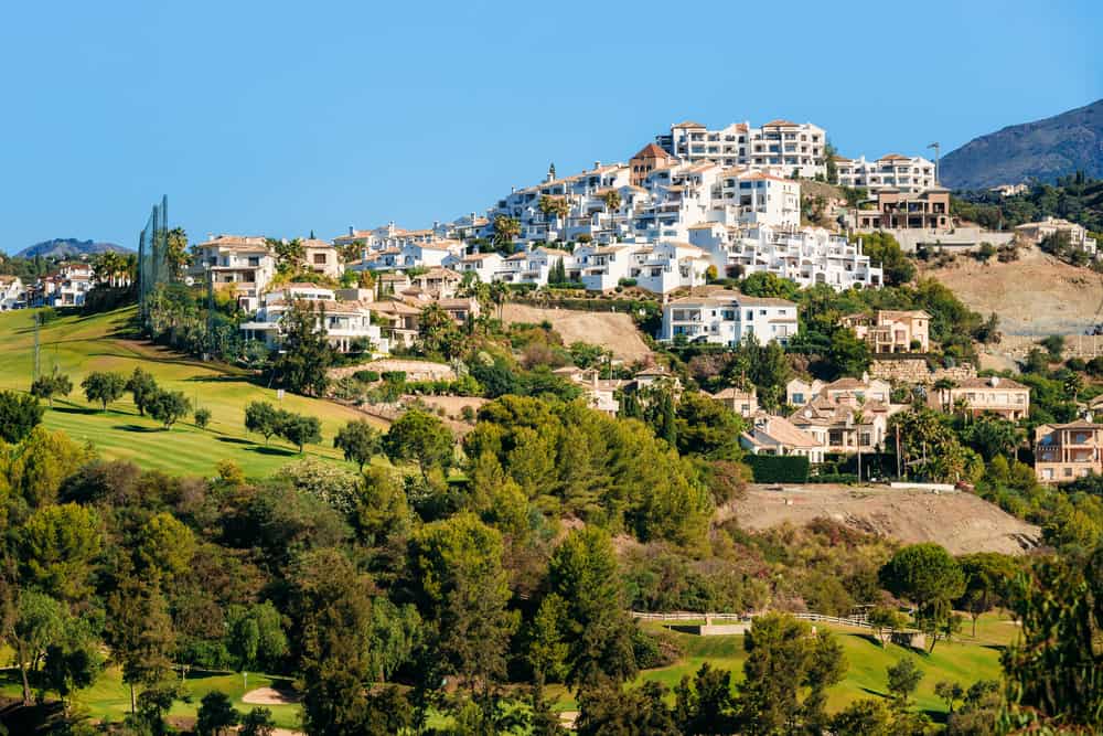 Benahavis i Spanien