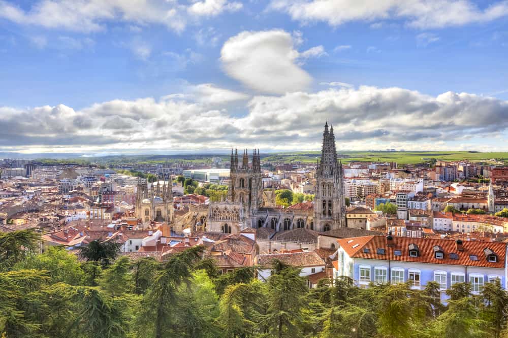 Burgos i Spanien