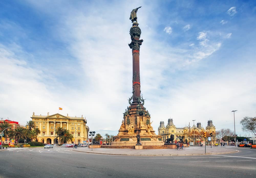Columbus monumentet i Barcelona