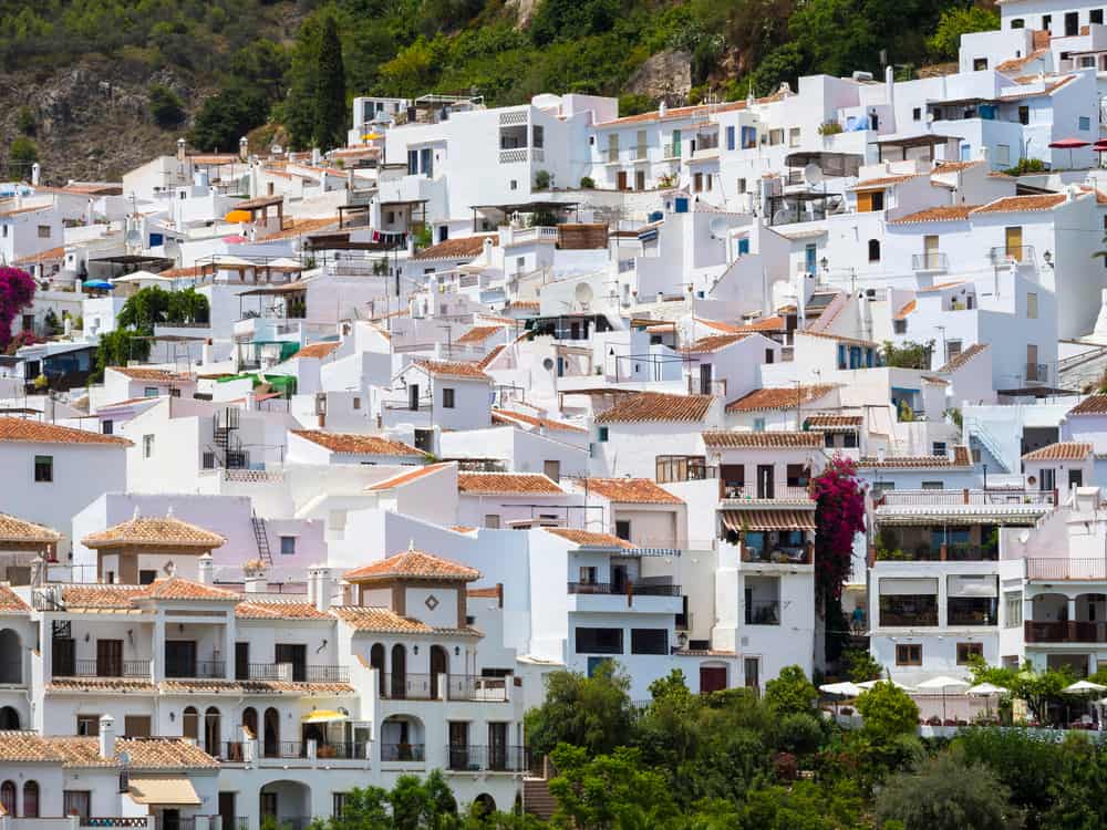 Frigiliana i Spanien