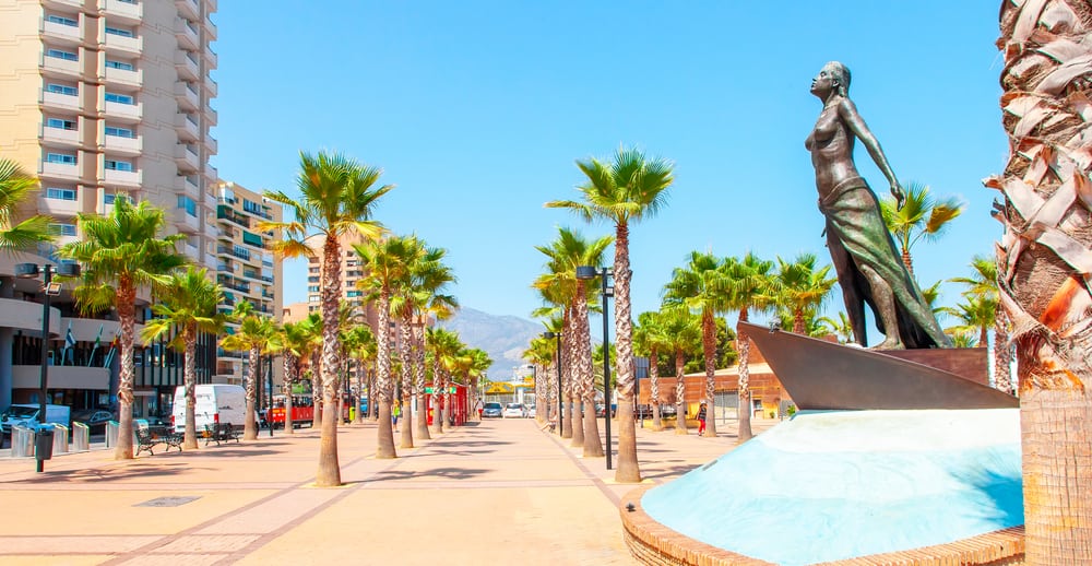 Fuengirola på Costa del Sol - Spanien