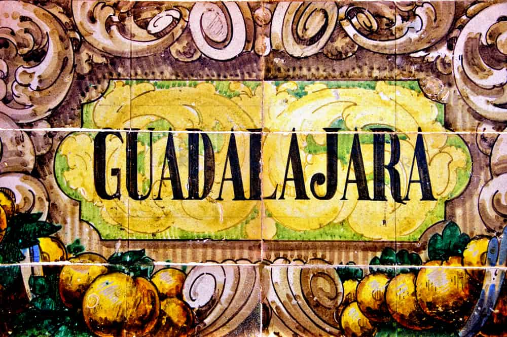 Guadalajara skilt