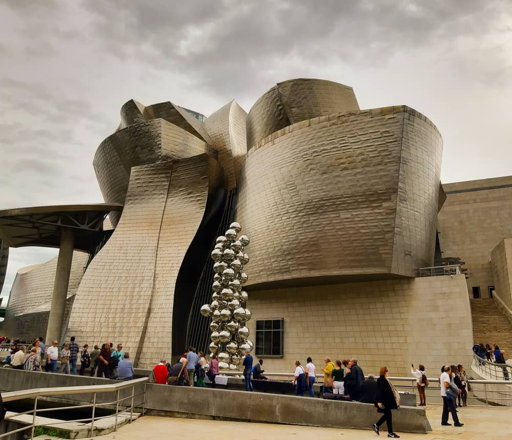 Guggenheim museet i Bilbao - Spanien