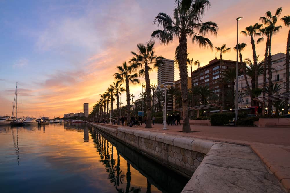 Alicante i Spanien