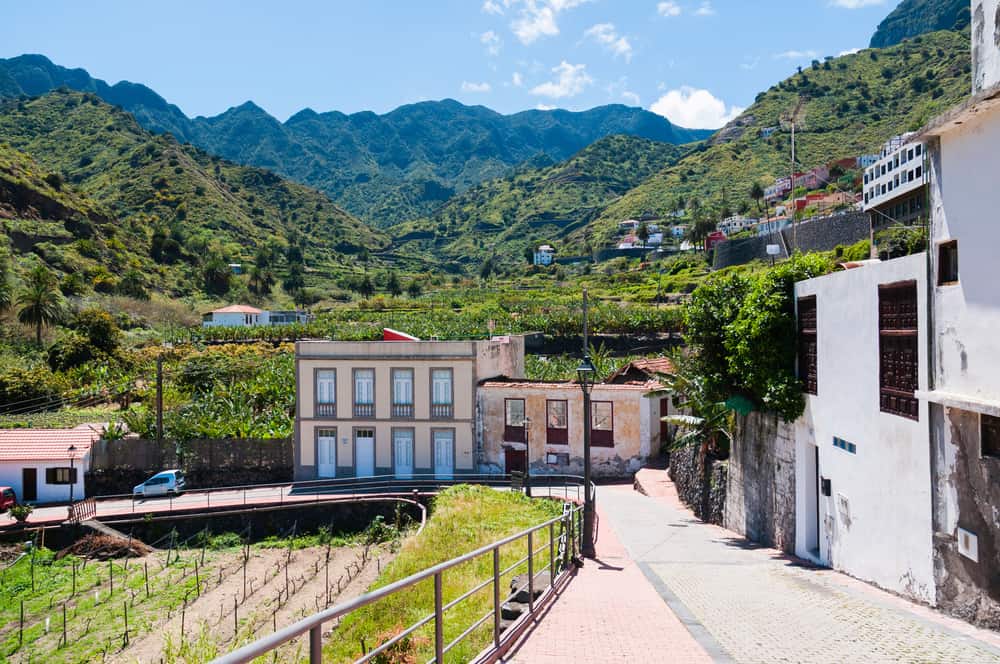 Hermigua på La Gomera - De Kanariske Øer i Spanien