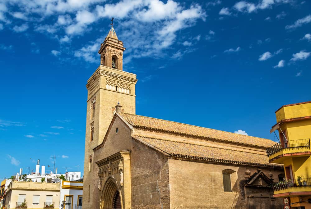 Iglesia de San Marcos i Sevilla - Spanien