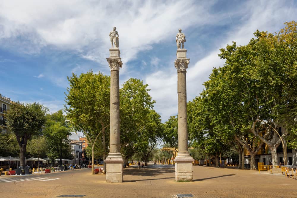 La Alameda i Sevilla - Spanien