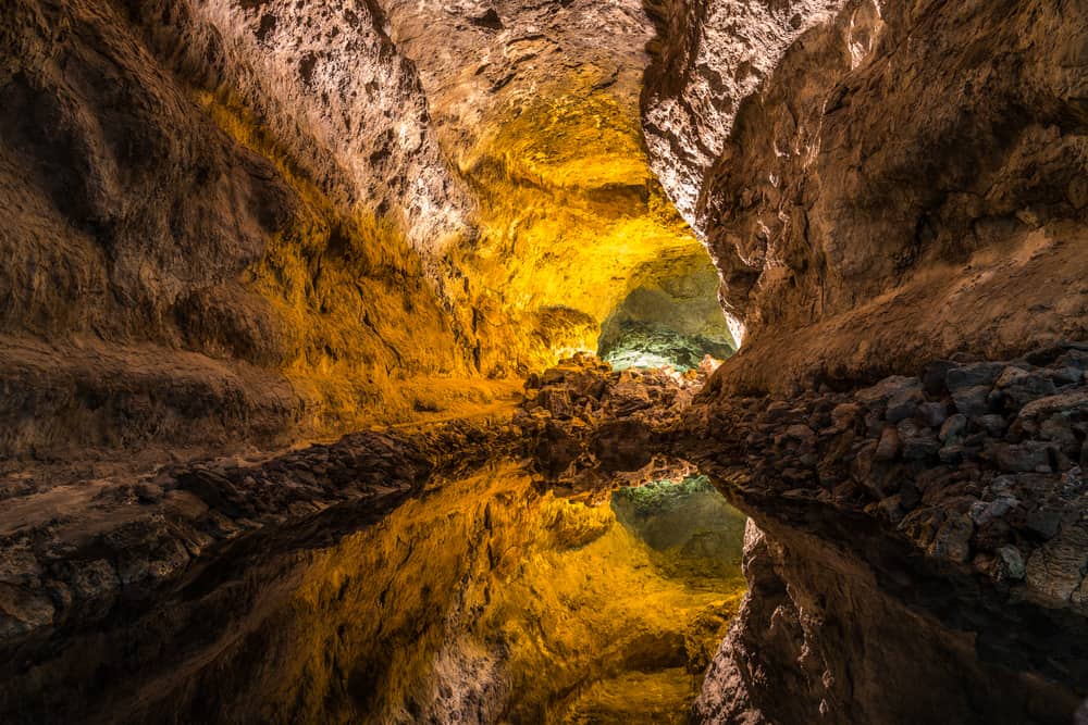 La Cueva de los Verdes - Lanzarote i Spanien