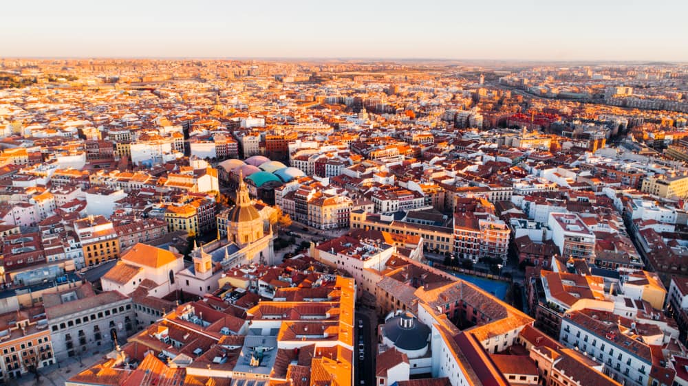 La Latina kvarteret - Madrid i Spanien
