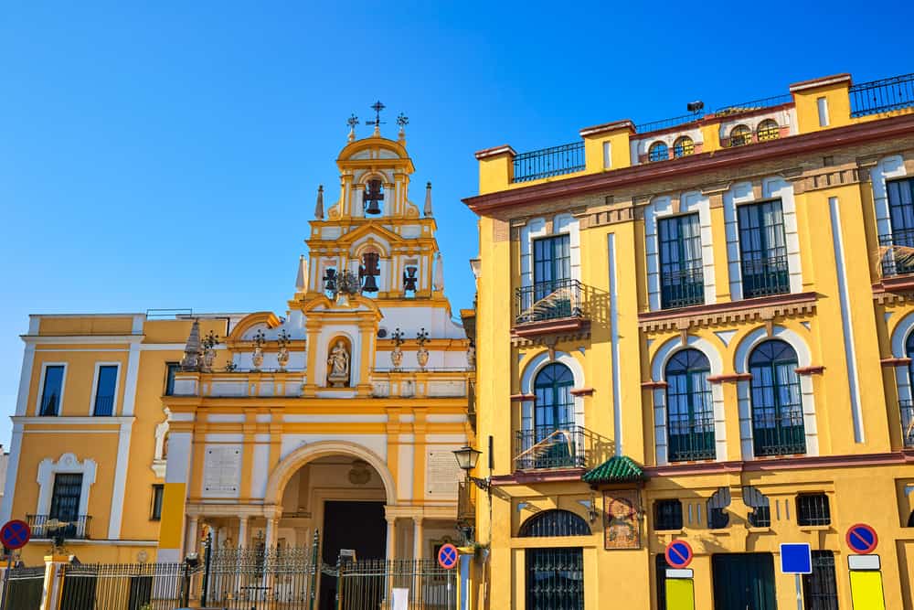 La Macarena kirken i Sevilla - Spanien