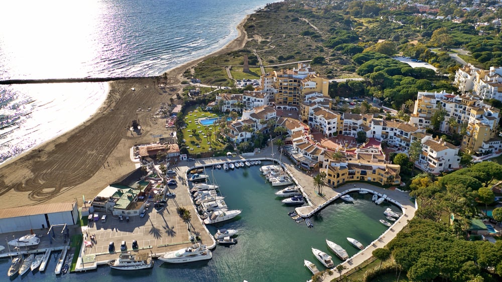 Marbella i Spanien