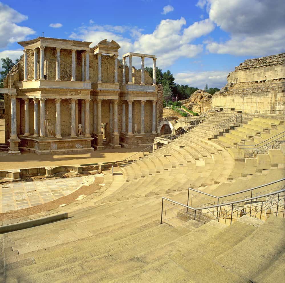 Merida i Spanien