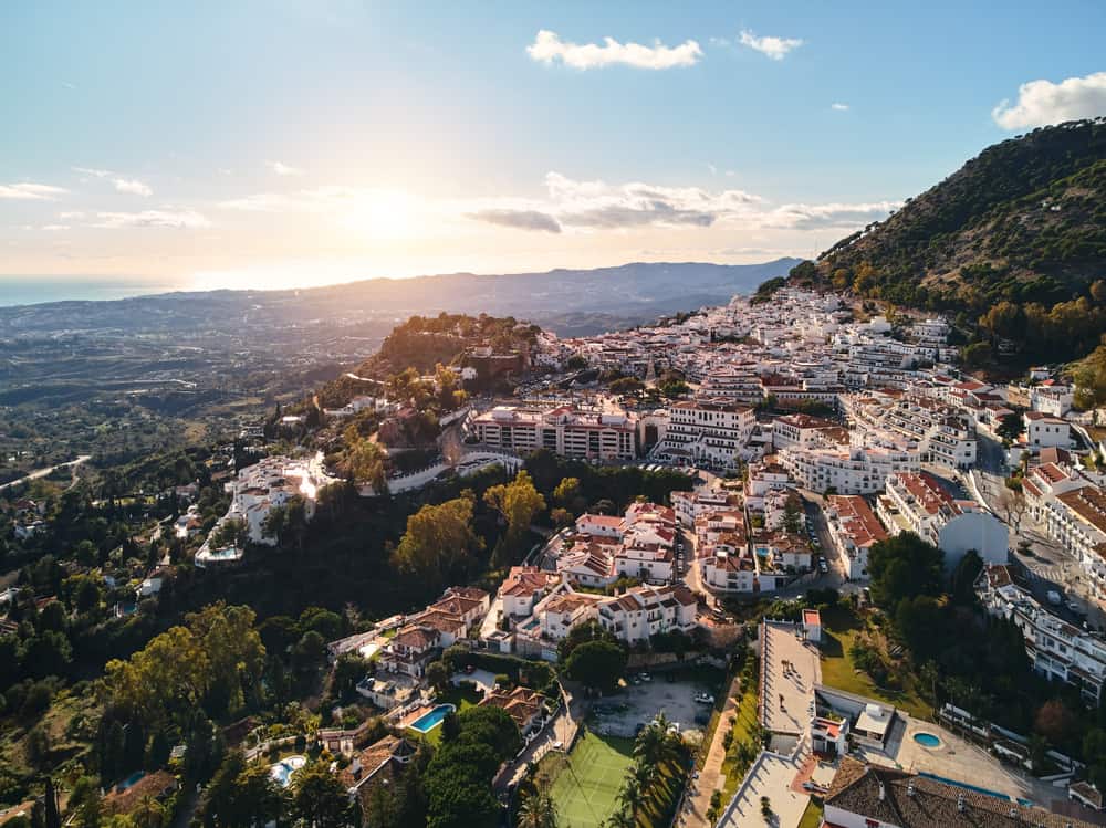 Mijas Pueblo i Spanien