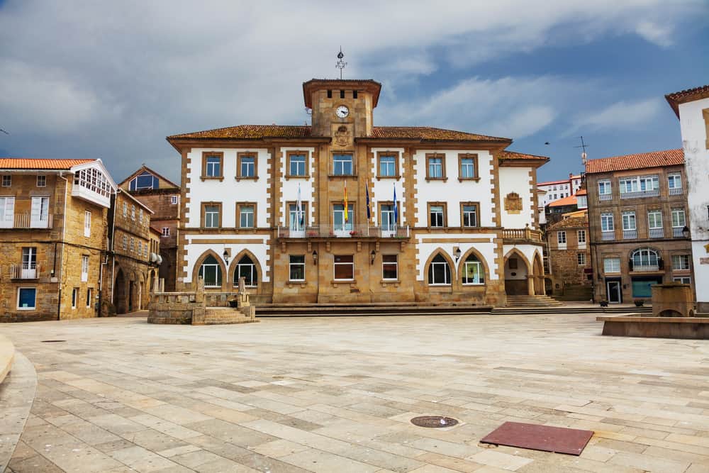 Muros i Galicien - Spanien