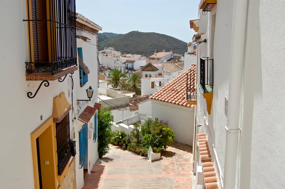 Ojén i Spanien