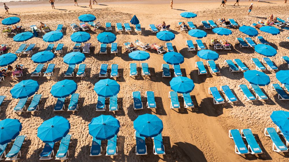 Playa Levante i Spanien