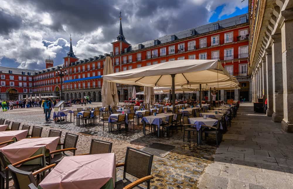 Plaza Mayor - Madrid i Spanien