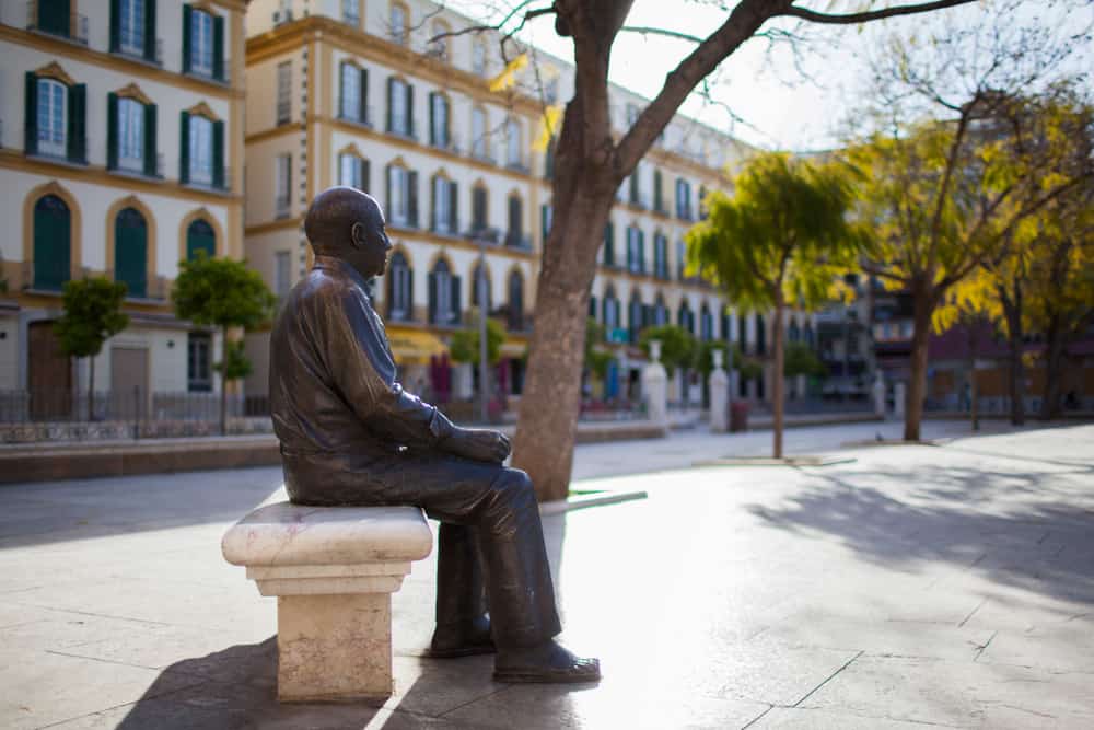 Plaza Merced i Malaga - Costa del Sol