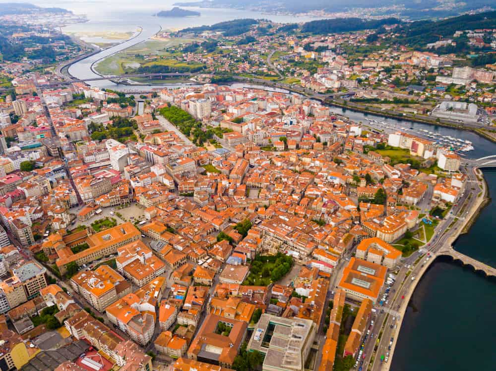 Pontevedra i Galicien - Spanien