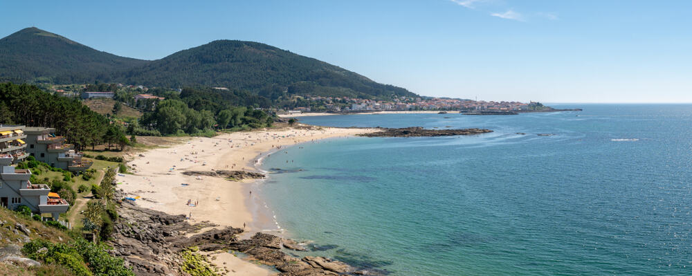 Porto do Son i Galicien - Spanien