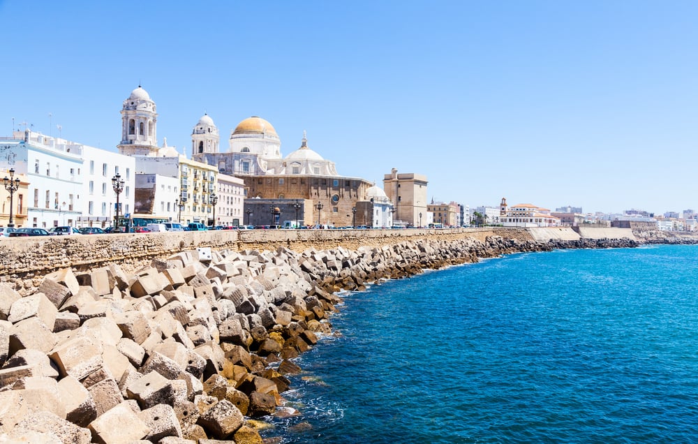 Cádiz i Andalusion (Spanien)