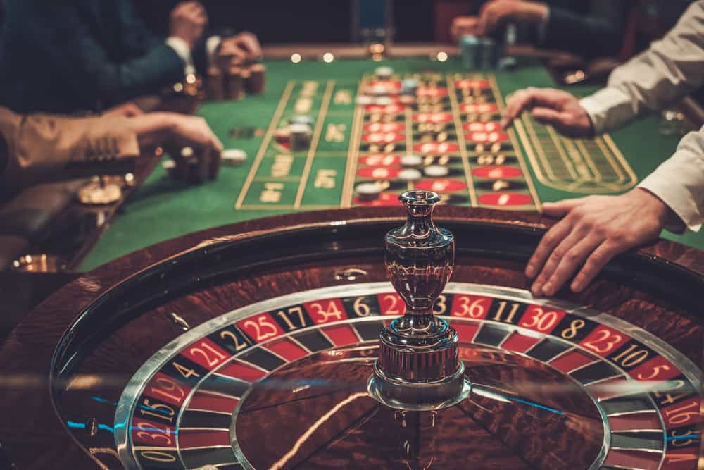 Roulette på casino