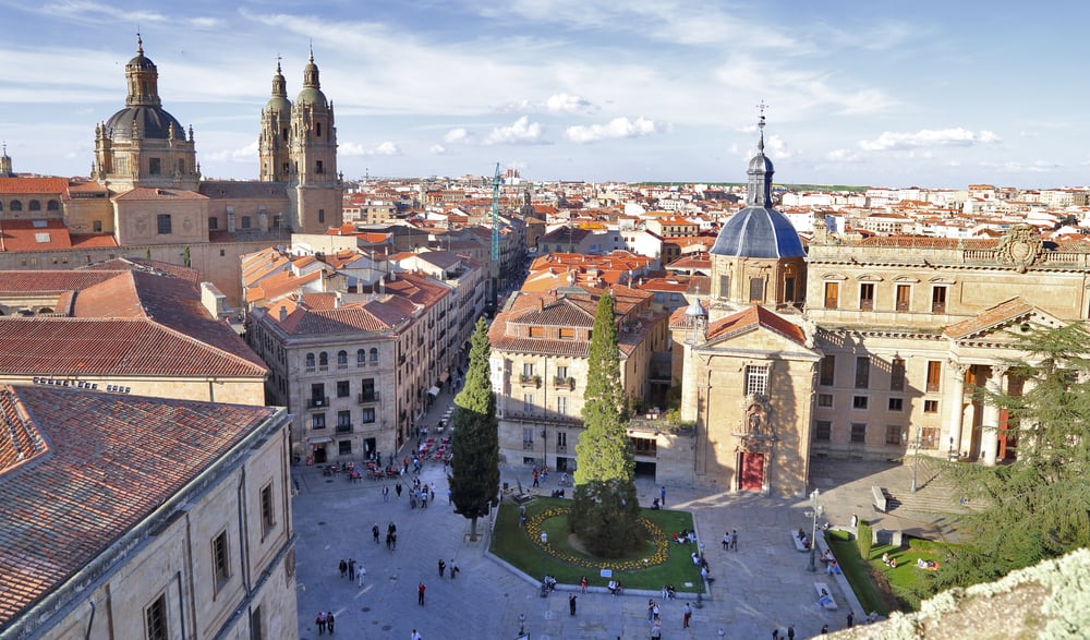 Salamanca i Madrid - Spanien