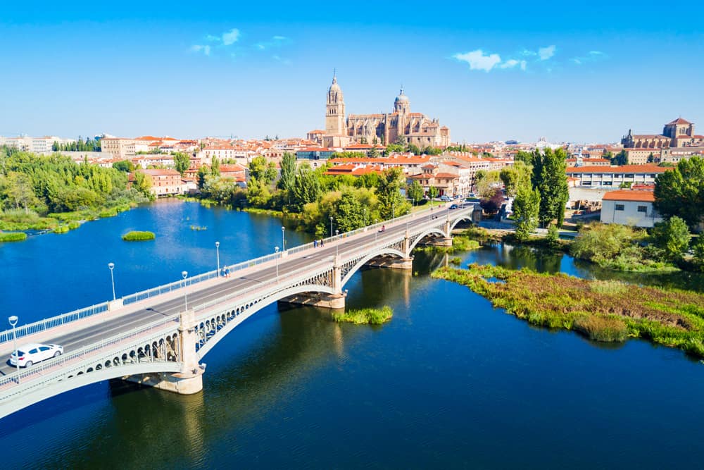 Salamanca i Spanien