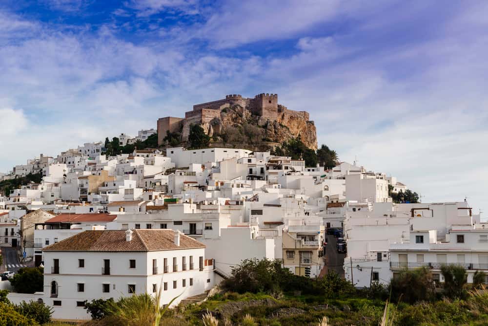 Salobreña i Spanien