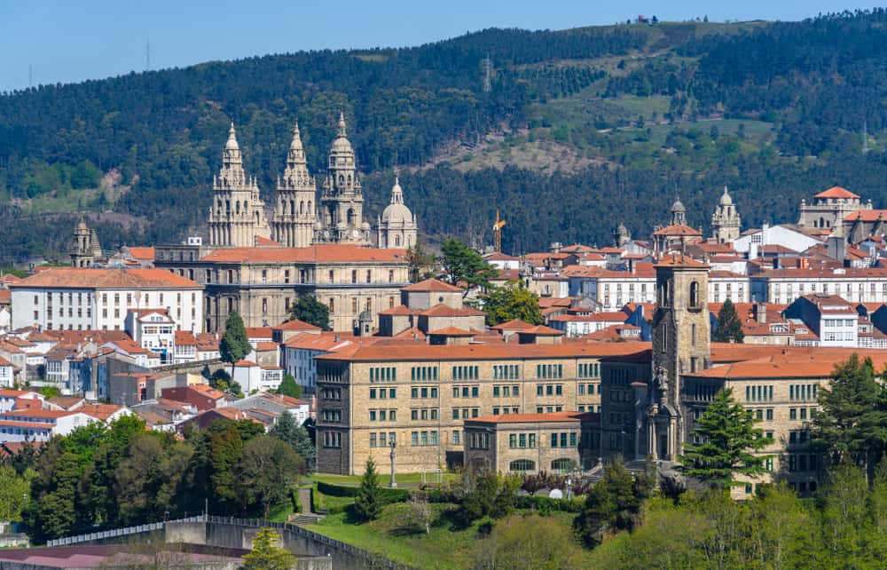 Santiago de Compostela - Galicien i Spanien