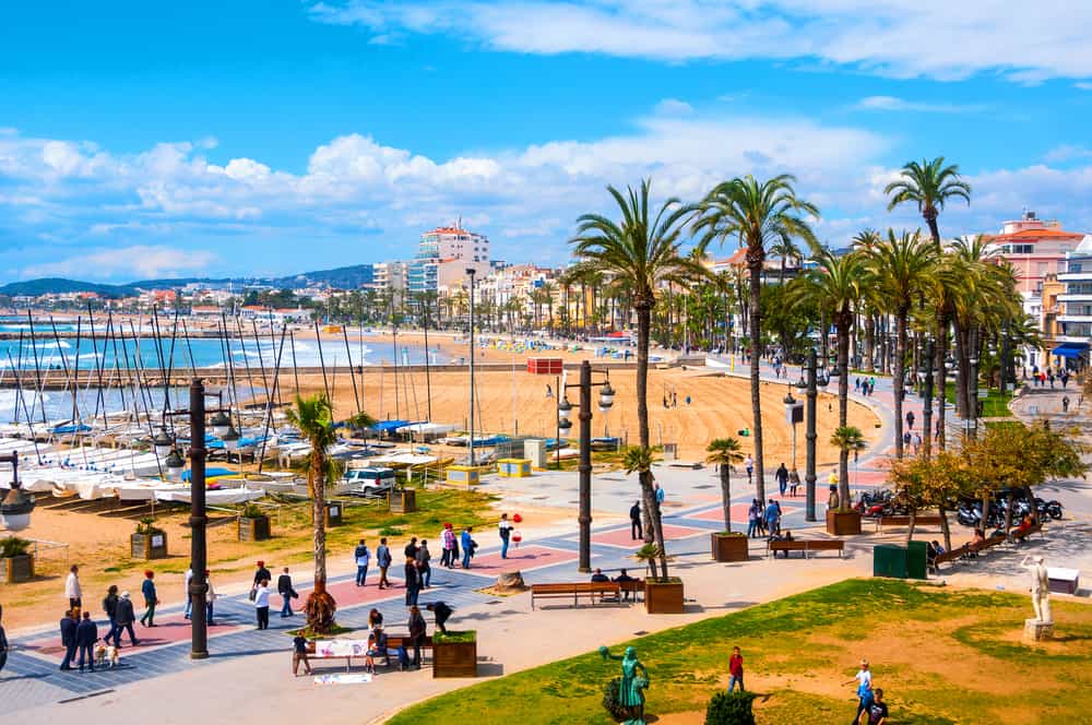 Sitges - Katalonien i Spanien