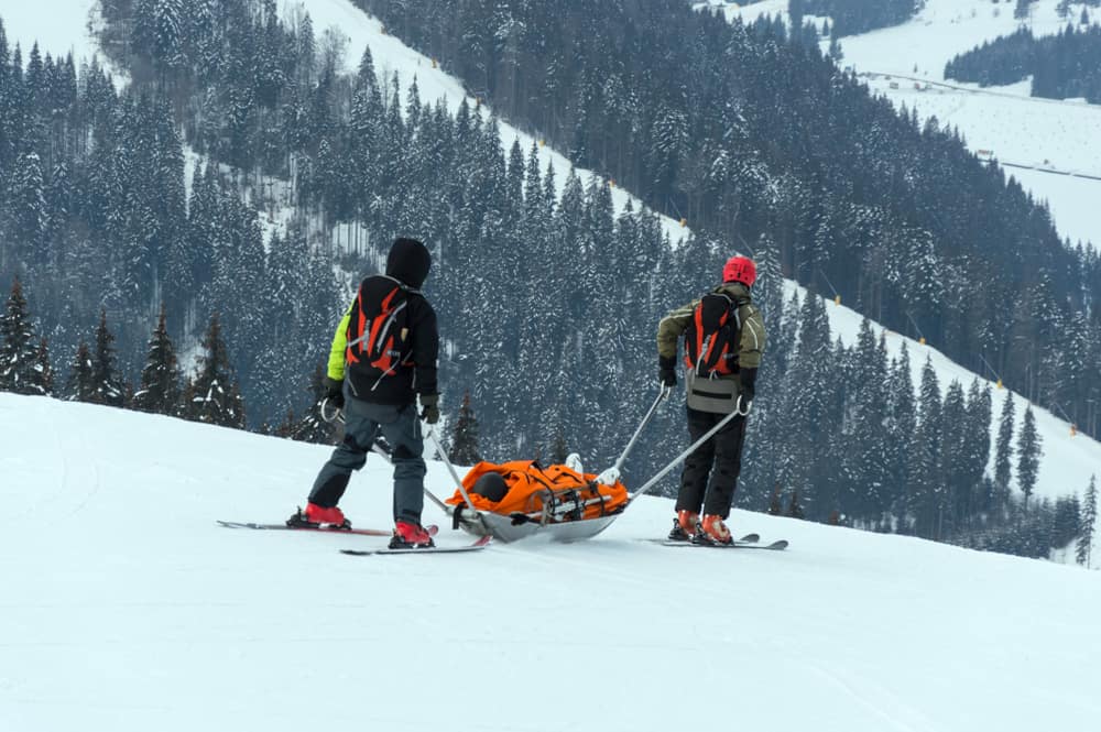Skade på skiferien
