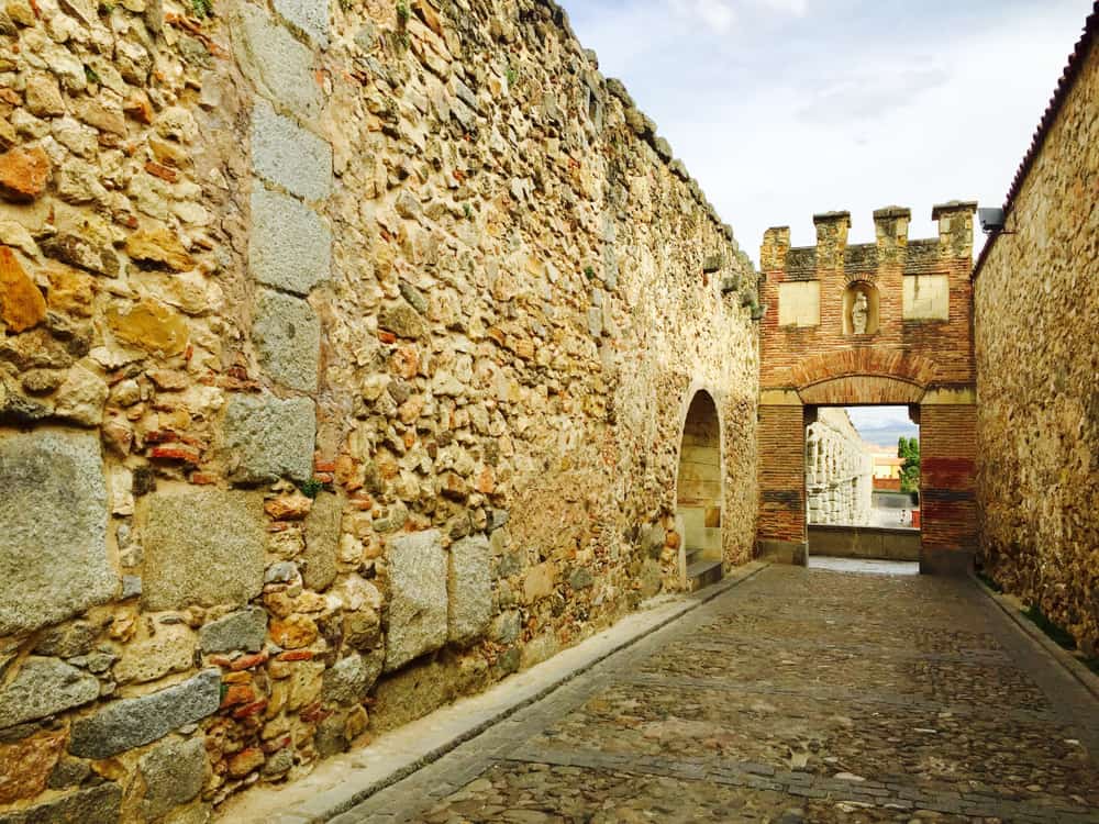 Smal gade i Segovia
