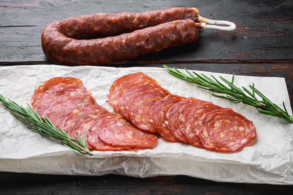 Spansk chorizo pølse