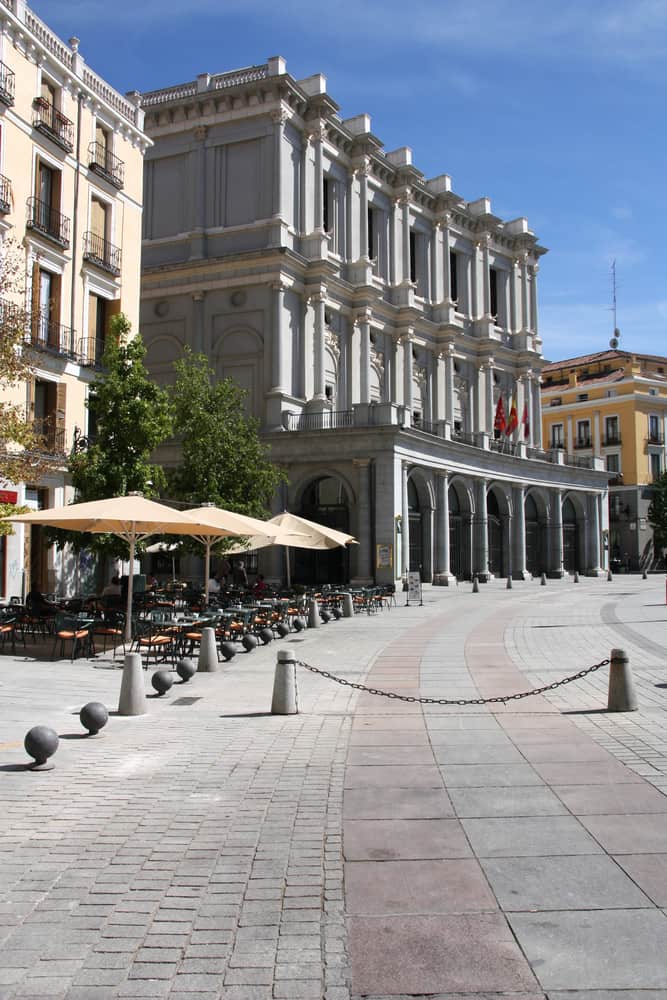 Teatro Real i Madrid - Spanien