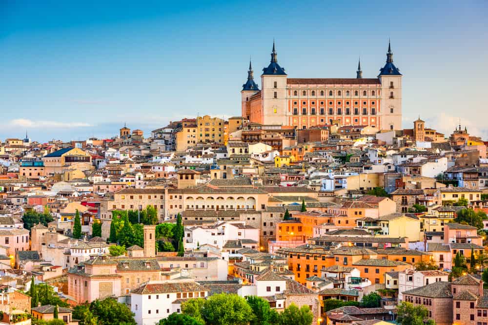 Toledo i Spanien