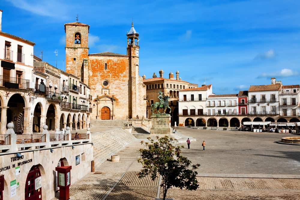 Trujillo i Extremadura - Spanien