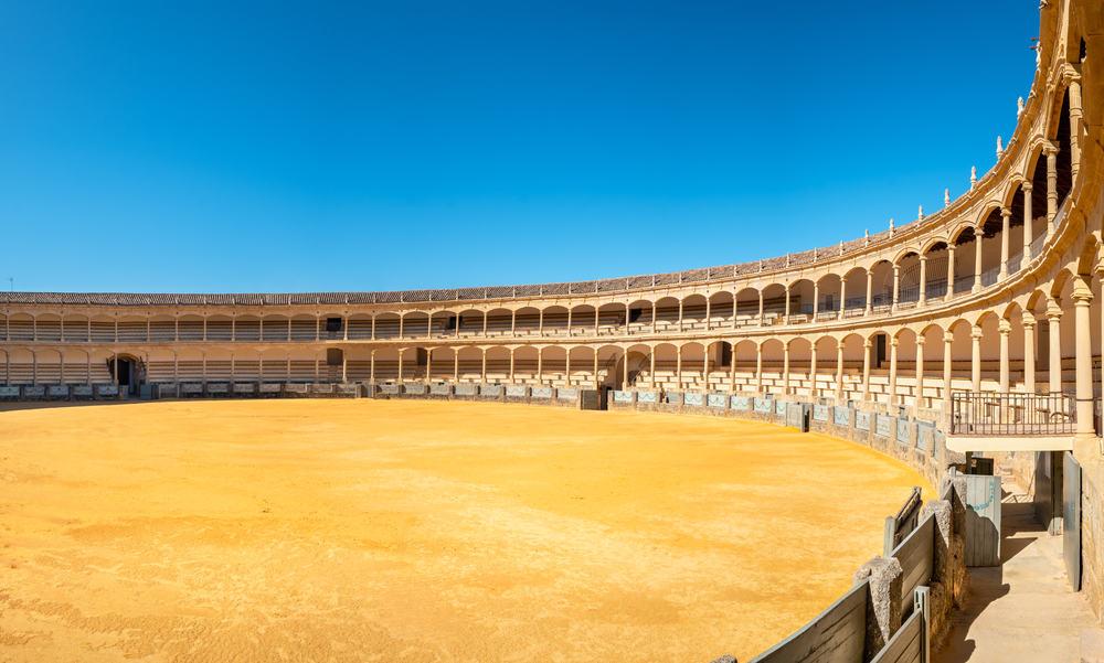 Tyrefægterarenaen i Ronda - Spanien