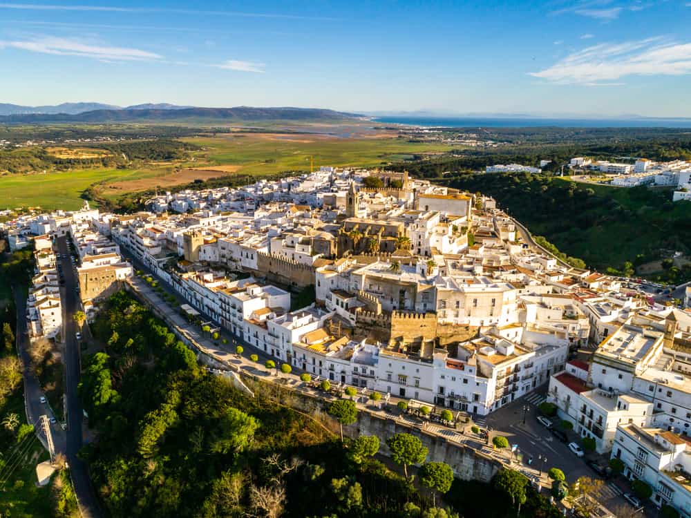 Vejer de la Frontera i Spanien