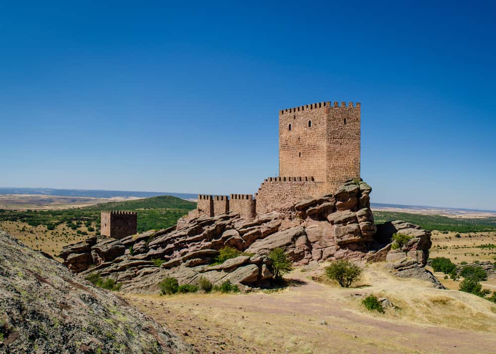 Zafra slot i Extremadura - Spanien